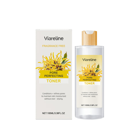 Hydrating facial toner with witch hazel extract