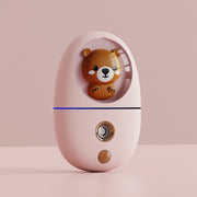 Portable cartoon face moisturizer humidifier
