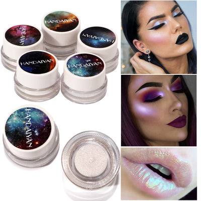 5 Colors Aurora Chameleon Highlighter 3D Shine Shimmer Eyeshadow Bronzer Contour Cream Rainbow Highlighting Beauty Cosmetics - VerdeLux Cosmetics 