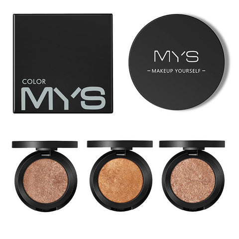 MYS Brand Face Makeup Powder 6 color Waterproof Minerals Shimmer Brightener Contour Glow Kit Bronzer Highlighter Makeup Palettes - VerdeLux Cosmetics 