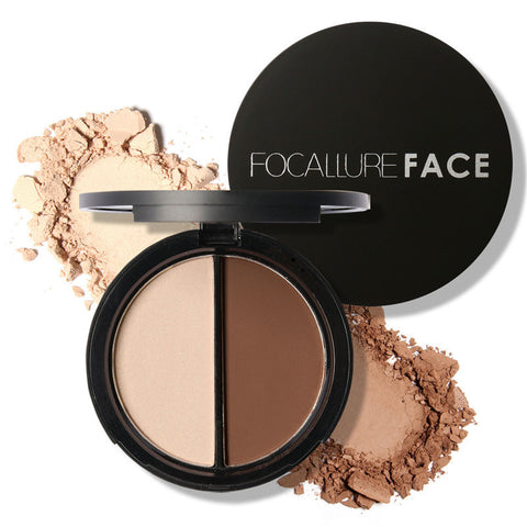 BUZZ-WORTHY BRONZER AND HIGHLIGHTER PALETTE - VerdeLux Cosmetics 