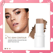 Highlighter Pen Face Concealer Contouring Bronzer Brighten 3D Contour Makeup And 3 In 1 Blush Eyeshadow Lipstick Stick - VerdeLux Cosmetics 