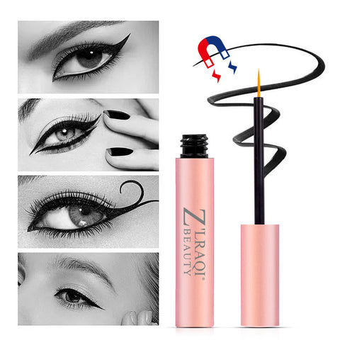 Beauty Magnetic Eyeliner Round Tube Liquid Eyeliner - VerdeLux Cosmetics 