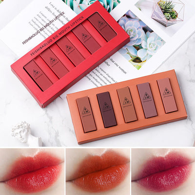 5 vitamin lipstick set for smooth lips