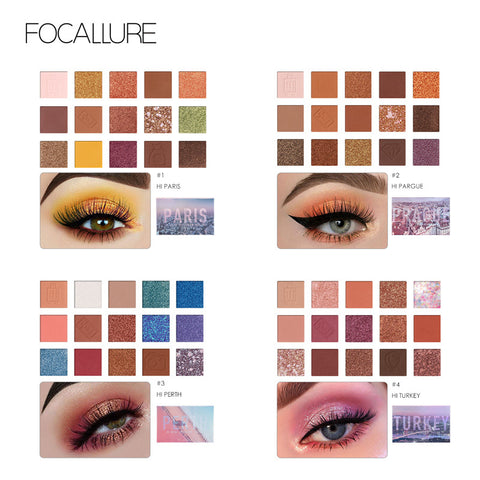 Travel Eyeshadow Palette - VerdeLux Cosmetics 