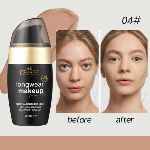 Long-Lasting Makeup Oil Control Foundation Cream - VerdeLux Cosmetics 