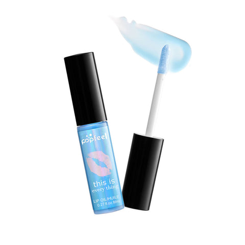 Moisturizing clear lip gloss