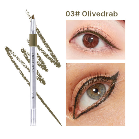 DEROL Waterproof Color Eyeliner Makeup Eyeliner - VerdeLux Cosmetics 