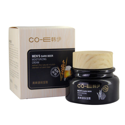 Dark beer infused face moisturizer