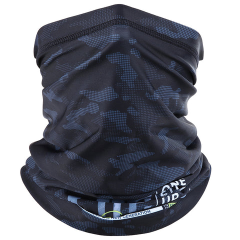Fishing face mask with UV protection for outdoor use