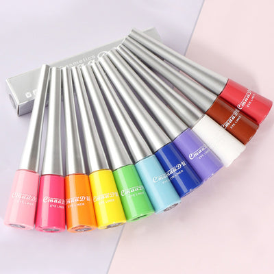 Colored Eyeliner Matte Quick-Dry Liquid Eyeliner - VerdeLux Cosmetics 