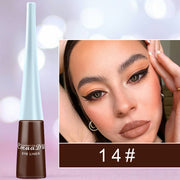 Colored Eyeliner Matte Quick-Dry Liquid Eyeliner - VerdeLux Cosmetics 