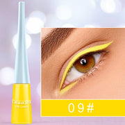 Colored Eyeliner Matte Quick-Dry Liquid Eyeliner - VerdeLux Cosmetics 