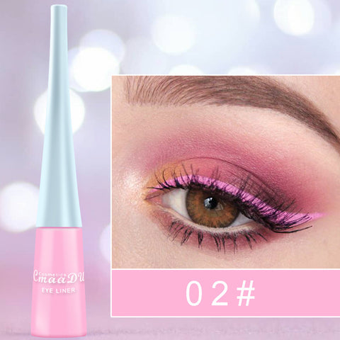 Colored Eyeliner Matte Quick-Dry Liquid Eyeliner - VerdeLux Cosmetics 