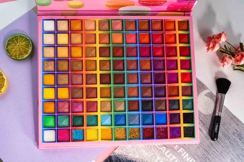 99 Color Eyeshadow Palette Multi-Color Eyeshadow Palette - VerdeLux Cosmetics 
