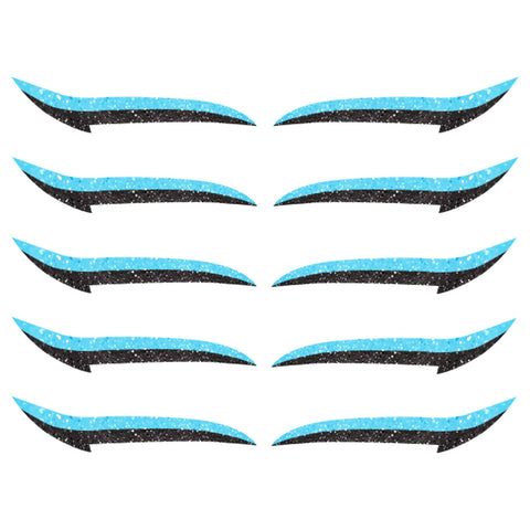 reusable eyeliner stickers