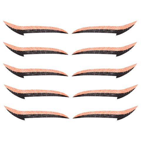 reusable eyeliner stickers