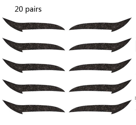 reusable eyeliner stickers