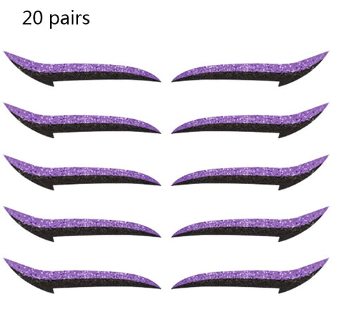 reusable eyeliner stickers