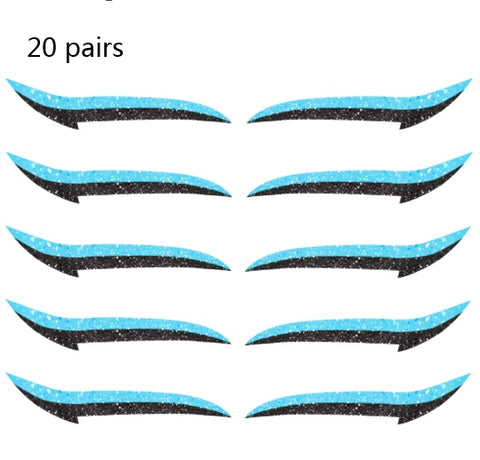 reusable eyeliner stickers