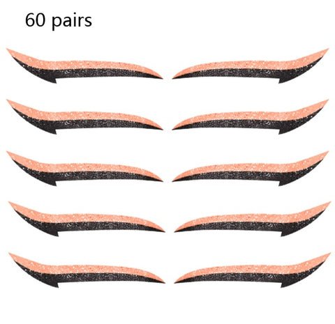 reusable eyeliner stickers
