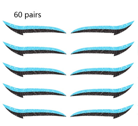 reusable eyeliner stickers