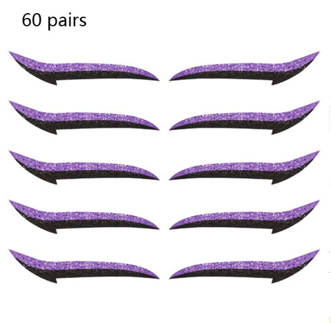 reusable eyeliner stickers