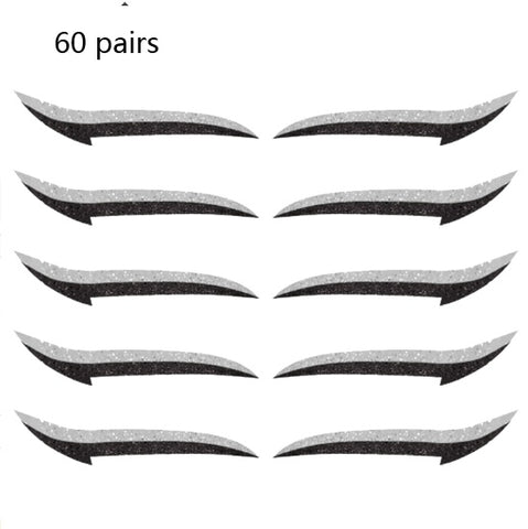 reusable eyeliner stickers