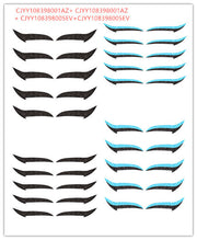 reusable eyeliner stickers