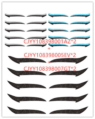 reusable eyeliner stickers