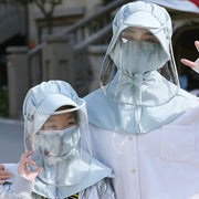 Anti-Droplet Virus Protection Face Mask with Sun Visor