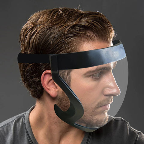 Full Face Transparent Sports Mask
