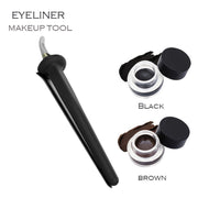silicone eyeliner brush waterproof