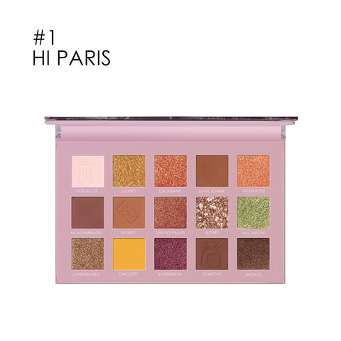 Travel Eyeshadow Palette - VerdeLux Cosmetics 