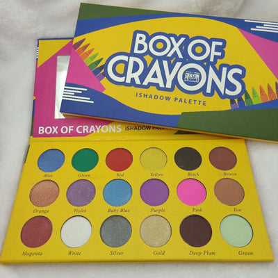 18 Color eyeshadow palette - VerdeLux Cosmetics 