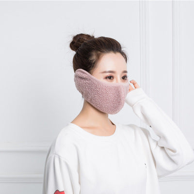 Full face mask with edging