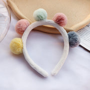 Kids face mask with hair clip accessories