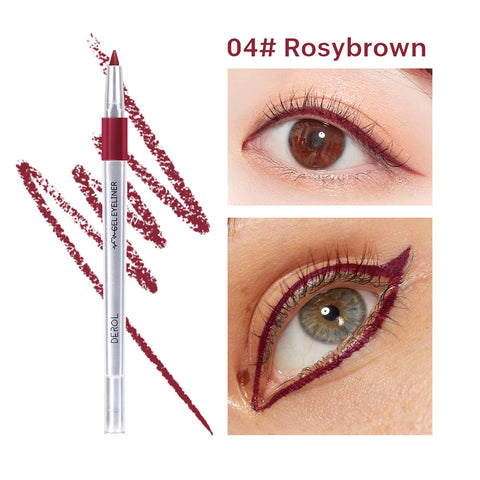 DEROL Waterproof Color Eyeliner Makeup Eyeliner - VerdeLux Cosmetics 