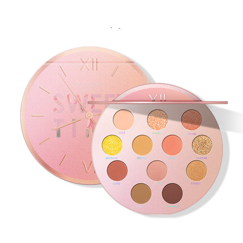 Time Eyeshadow Palette 12 Color Eyeshadow - VerdeLux Cosmetics 