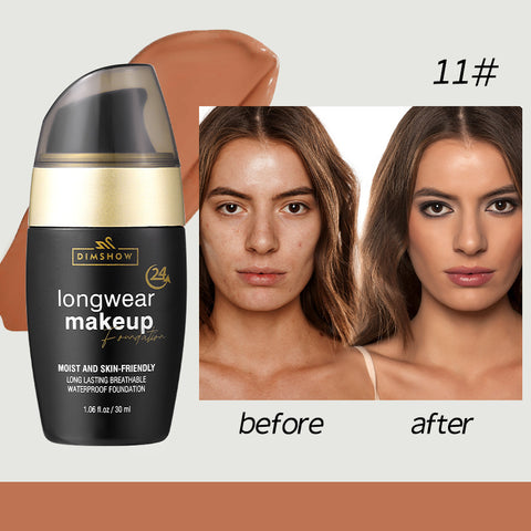 Long-Lasting Makeup Oil Control Foundation Cream - VerdeLux Cosmetics 