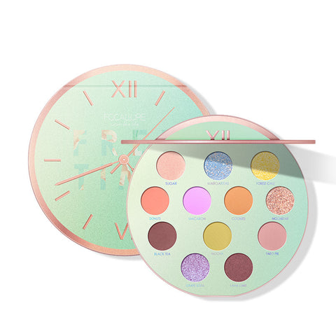 Time Eyeshadow Palette 12 Color Eyeshadow - VerdeLux Cosmetics 