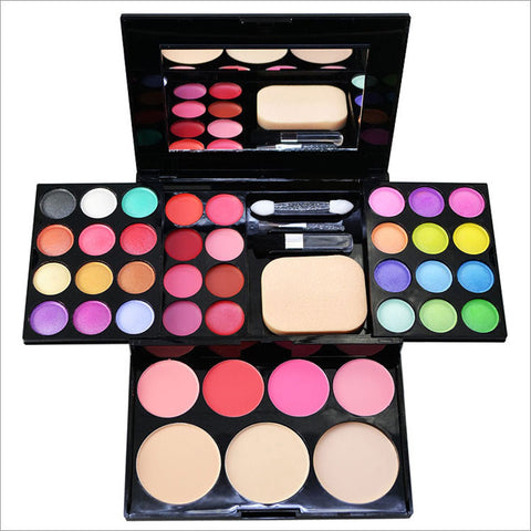 Makeup Set For Women Full Kit All In One Makeup Gift Set Eyeshadow Eye Shadow Palette Face Natural Matte Blush Bronzer Concealer - VerdeLux Cosmetics 