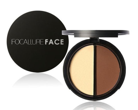 BUZZ-WORTHY BRONZER AND HIGHLIGHTER PALETTE - VerdeLux Cosmetics 