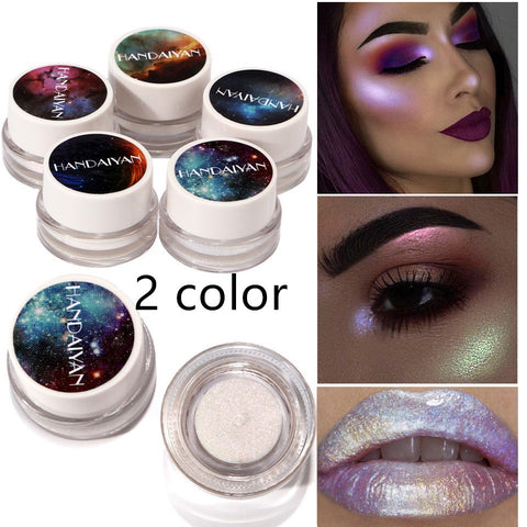 5 Colors Aurora Chameleon Highlighter 3D Shine Shimmer Eyeshadow Bronzer Contour Cream Rainbow Highlighting Beauty Cosmetics - VerdeLux Cosmetics 