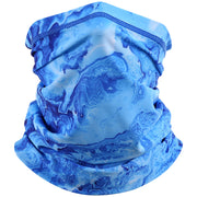 Fishing face mask with UV protection for outdoor use