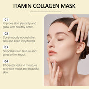 Collagen-infused face mask for youthful, radiant skin