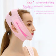 Silicone face lift bandage mask for skin tightening