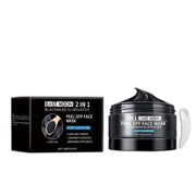 Peel off face mask for deep pore cleansing