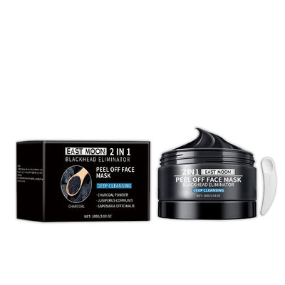 Peel off face mask for deep pore cleansing
