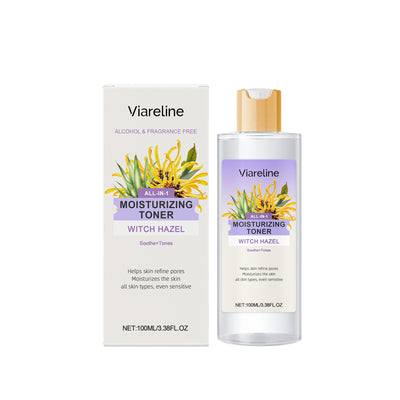 Witch hazel moisturizing toner for refreshed skin